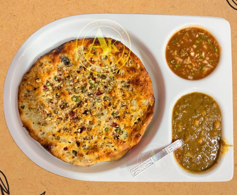 Crunchy and Cheesy Kulchas